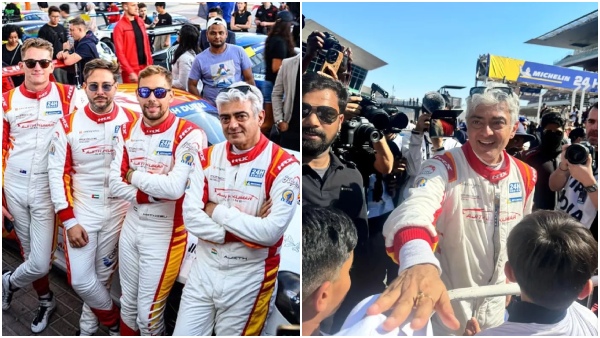 Tamil actor Ajith Kumar and team Wins Dubai 24H 2025 Race