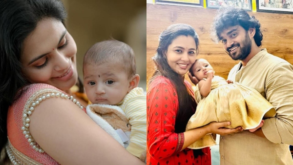 Actress Neha Gowda is busy taking care of her adorable daughter photos are trending Actress Neha Gowda is busy taking care of her adorable daughter photos are trending