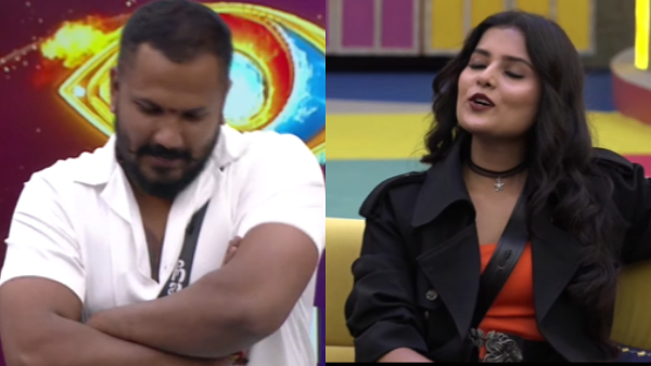Bigg Boss Kannada 11 Rajath Kishan head down in front of Yajamana serial character Jansi