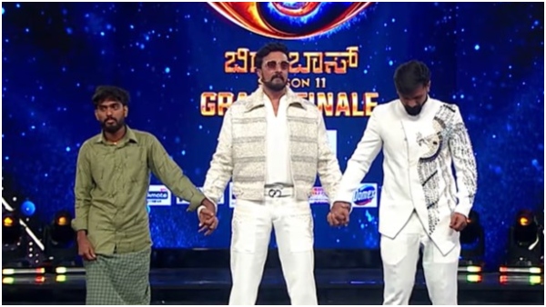 BBK 11 Runner up Trivikram s mother shocking comments on winner Hanumantha