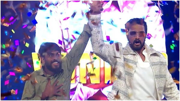 Hanumantha Lamani creates history becomes first wild card to win Bigg Boss kannada 11