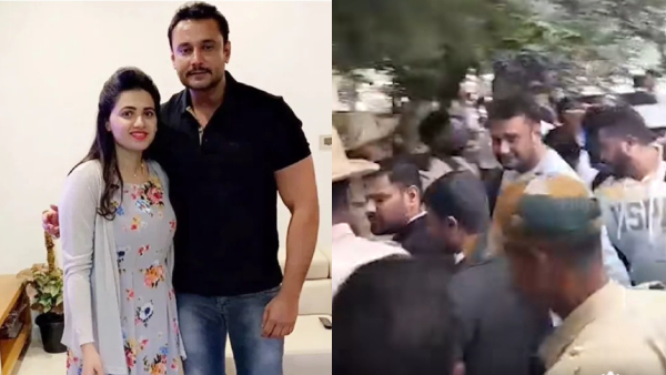 Darshan-Pavithra Gowda face to face in Bengaluru court for the first time after the Renukaswamy case Darshan-Pavithra Gowda face to face in Bengaluru court for the first time after the Renukaswamy case