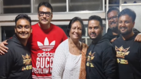 After his gun license cancelled by Bengaluru police Darshan watched his brother directed Royal movie