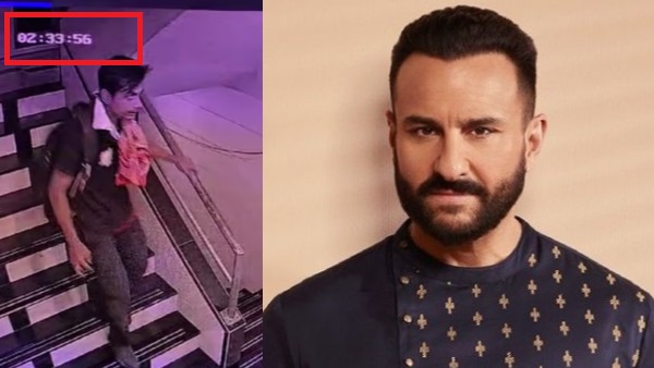 Did the assailant leave 33 minutes after stabbing Saif Ali Khan