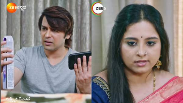 Lakshmi Nivasa serial January 30th episode Jhanvi husband dark face revealed