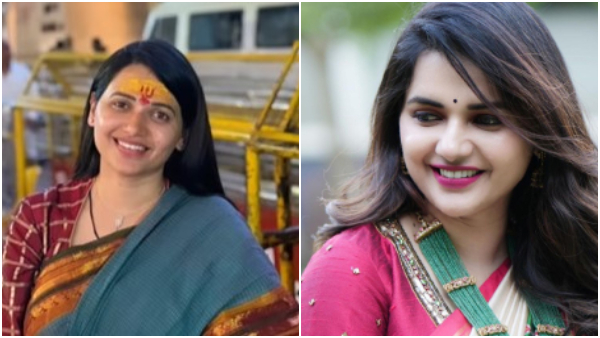 Actress Pavithra gowda upset with negative comments on her Kumbh Mela post