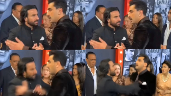 Bollywood stars Ranbir Kapoor and Saif Ali Khan fighting video goes viral here is Fact check