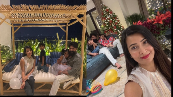 Yash and Radhika Pandit New Year 2025 celebration with kids share photos
