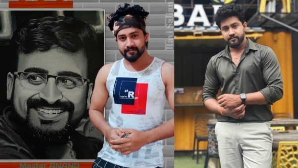 Actor Ravi Salian is not only an actor but also known for painting skills Actor Ravi Salian is not only an actor but also known for painting skills