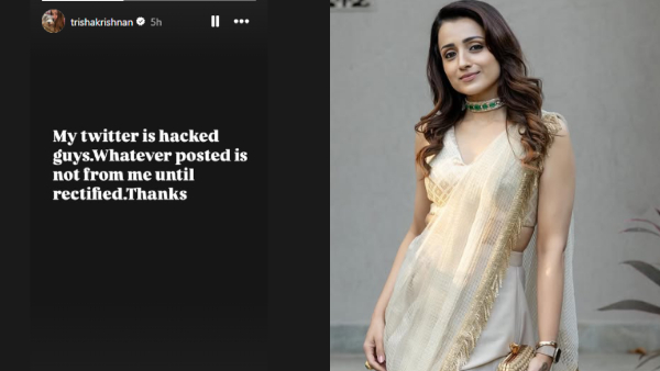 Tamil Actress Trisha s X Account Hacked What Happened