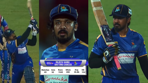 CCL 2025 Karnataka Bulldozers player Rajeev Hanu Batting career stats and key movements