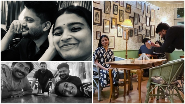 Chaithra Achar Strikes a Pose With a Man Photo Goes Viral Know Who He Is Chaithra Achar Strikes a Pose With a Man Photo Goes Viral Know Who He Is