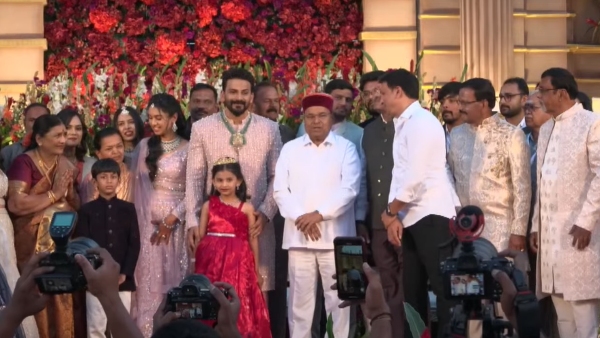 ಡಾಲಿ ಮದುವೆ ರಾಜ್ಯಪಾಲರ ಆಗಮನ