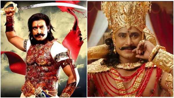 Darshan starrer Raja Veera Madakari Nayaka film making stills leaked