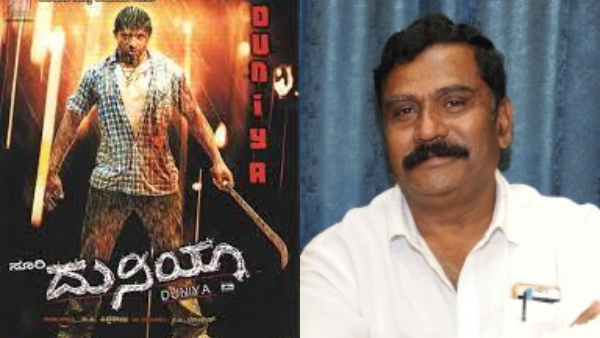 How much did Vijay s first film Duniya earn at the box office