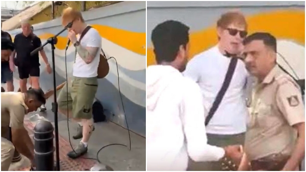 Ed Sheeran s surprise performance on Bengaluru s Church Street was cut short by the police