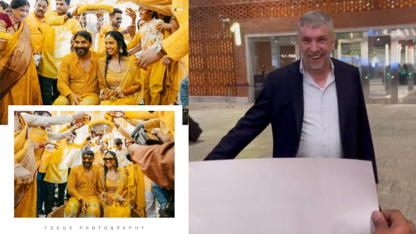 Famous German theater director Christian St ckl arrived to Bengaluru for Daali Dhananjay wedding Famous German theater director Christian St ckl arrived to Bengaluru for Daali Dhananjay wedding