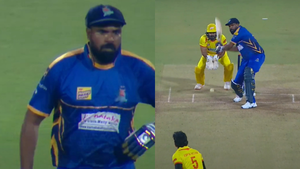 CCl 2025 The explosive batsman of Karnataka Bulldozers Arun Bachan is back in the squad CCl 2025 The explosive batsman of Karnataka Bulldozers Arun Bachan is back in the squad