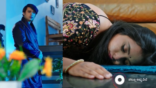 Lakshmi Nivasa serial February 19th episode about why jahnvi leaving with Jayanth