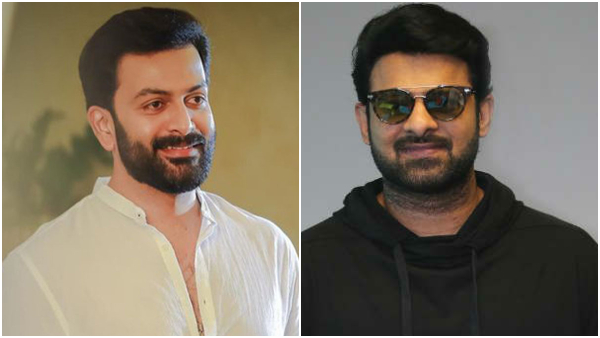 Prithviraj Sukumaran revealed Prabhas Instagram handle secret