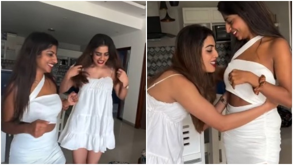 Kannada tv actress Sara Annaiah kissing video with friend goes viral