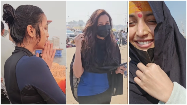 KGF fame actress Srinidhi Shetty took a holy dip in the Mahakumbh 2025 Here s what she said
