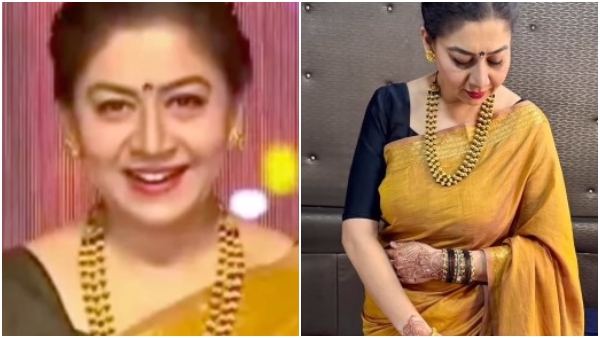 Actress Sudharani shares why she wore her mother s Saree