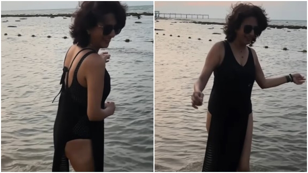Telugu Character artist Surekha Vani enjoys beaches in Thailand