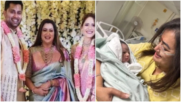 Abishek Ambareesh And aviva reveal name of their son