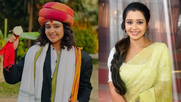 Ramachari actress Mouna guddemane scene as budubudike in the serial Ramachari actress Mouna guddemane scene as budubudike in the serial