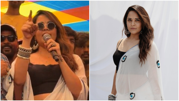 Anasuya Bharadwaj warned a man who called her Aunty at a public Holi event