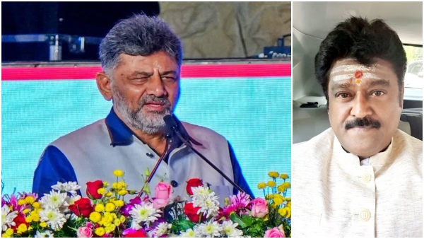 Jaggesh hits back at DCM DK Shivakumar over nuts and bolts remark on Kannada cinema Jaggesh hits back at DCM DK Shivakumar over nuts and bolts remark on Kannada cinema