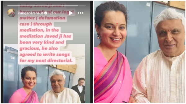 Kangana Ranaut Apologizes to Javed Akhtar in Defamation Case After 5 Years Kangana Ranaut Apologizes to Javed Akhtar in Defamation Case After 5 Years