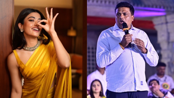 Mandya MLA Ganiga Ravikumar shows anger on Rashmika Mandanna and Kichha Sudeep indirectly