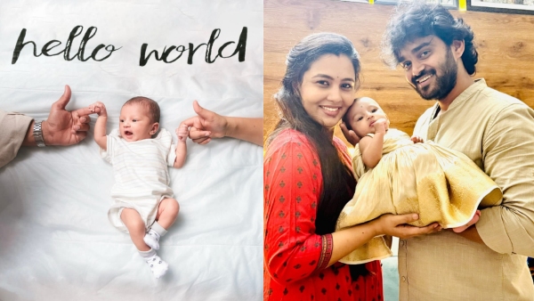 Kannada serial actress Neha Gowda has named her daughetr as Sharada