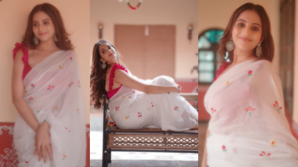 Bigg Boss Kannada fame Niveditha Gowda new reels with saree is trending here is the reaction Bigg Boss Kannada fame Niveditha Gowda new reels with saree is trending here is the reaction