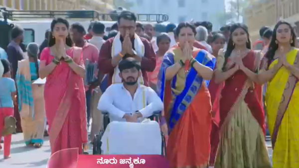 First time in Kannada television shot the episodes of Nooru Janmaku serial in Mantralaya