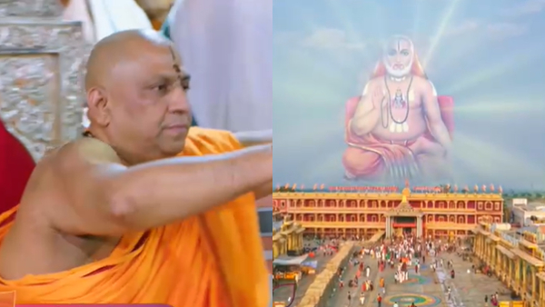 First time in Kannada television shot the episodes of Nooru Janmaku serial in Mantralaya