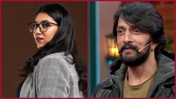 Kichcha Sudeep s daughter Sanvi struggles to answer when asked about the price of 1 kg tomatoes Kichcha Sudeep s daughter Sanvi struggles to answer when asked about the price of 1 kg tomatoes