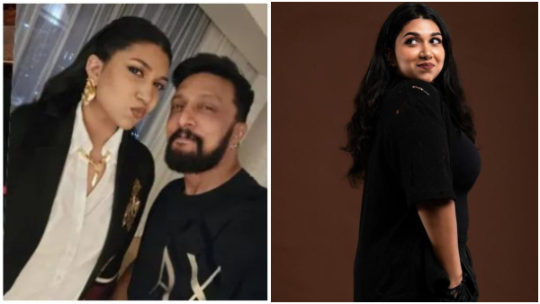Miscreants distort Kichcha Sudeep daughter Sanvi s statement fans upset