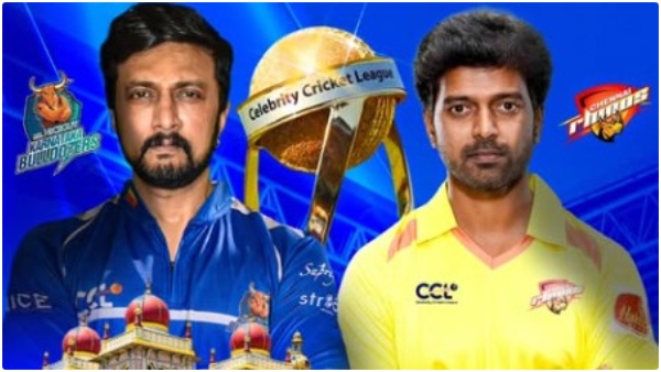 CCL 2025 Captain Kichcha Sudeep reacts on the Karnataka Bulldozers loss in the semi-finals CCL 2025 Captain Kichcha Sudeep reacts on the Karnataka Bulldozers loss in the semi-finals