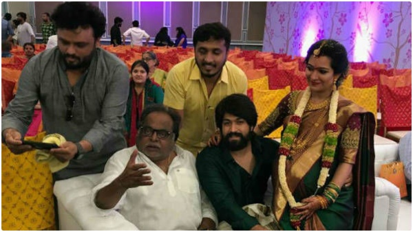 Yash fulfills Ambareesh s wish he gifted Cradle to Abhishek s son Yash fulfills Ambareesh s wish he gifted Cradle to Abhishek s son