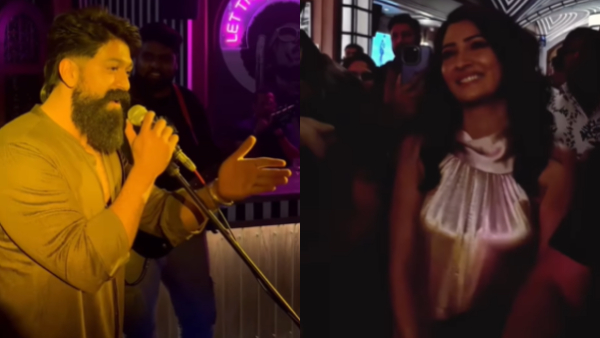 Radhika Pandit 41st birthday Yash sings Jotheyali Jothe Jotheyali song for her WATCH Radhika Pandit 41st birthday Yash sings Jotheyali Jothe Jotheyali song for her WATCH