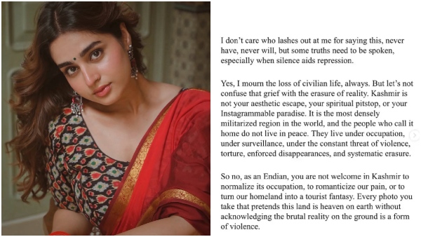 Did Ayesha Khan Like Indians Are Not Welcome In Kashmir Post After Pahalgam Terrorist Incident