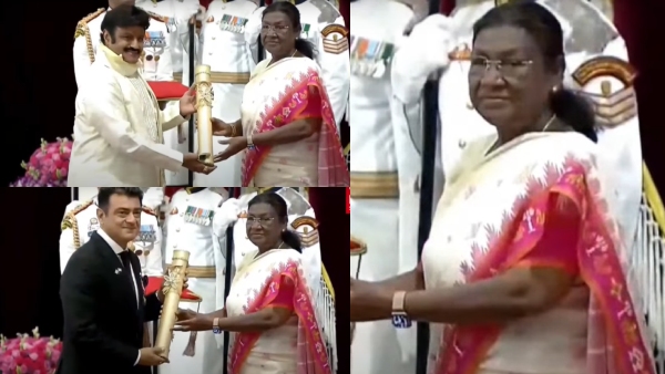 President Murmu presents Padma Awards 2025 to Ajith Kumar Balakrishna