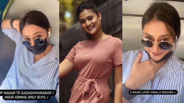 Amrutha Iyengar shared her travel time between JP Nagar to Sadashivanagar Bengaluru Amrutha Iyengar shared her travel time between JP Nagar to Sadashivanagar Bengaluru