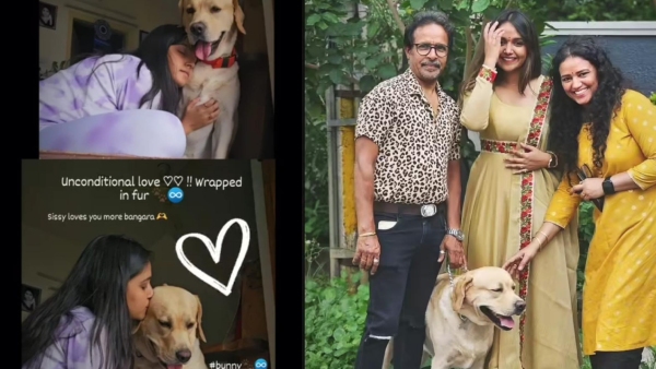 Annayya serial actress Nisha Ravikrishna is dog lover