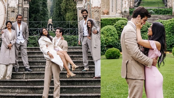 Is Arjun Sarja s second daughter Anjana secretly engaged in Italy Check out the viral photos
