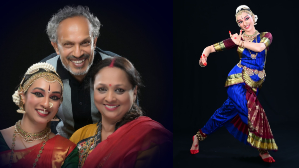 B Suresh and Shylaja Nag s daughter Chandana Nag Bharatanatyam debut at ADA Rangamandira