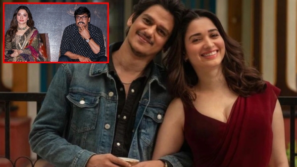 Buzz is that Chiranjeevi convinced Tamannaah Bhatia to announce a breakup with Vijay Varma Buzz is that Chiranjeevi convinced Tamannaah Bhatia to announce a breakup with Vijay Varma